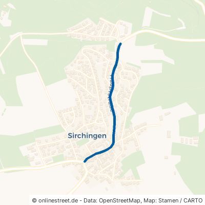 Hauptstraße Bad Urach Sirchingen 