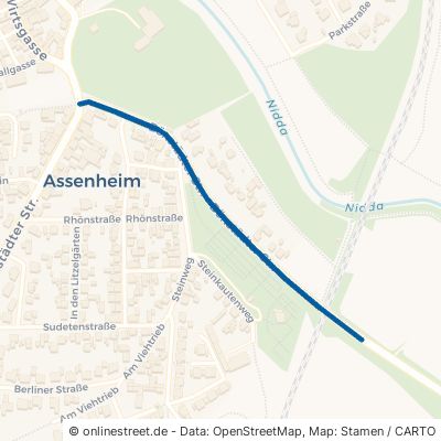 Bönstädter Straße Niddatal Assenheim 