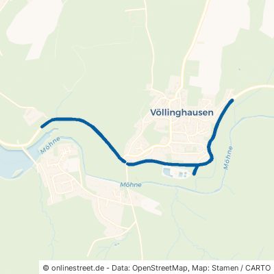 Im Möhnetal Möhnesee Völlinghausen 