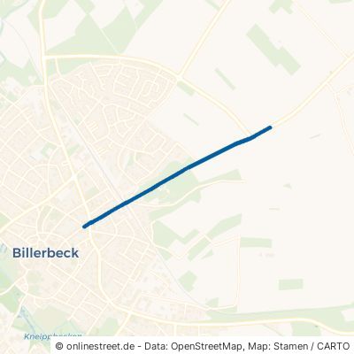 Beerlager Straße Billerbeck 