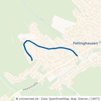 Dornseifer Straße Kreuztal Fellinghausen 