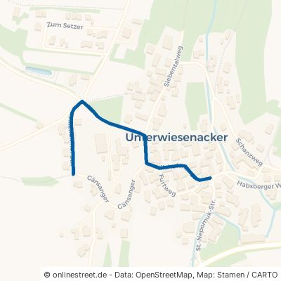 Hilzhofener Straße Velburg Unterwiesenacker 