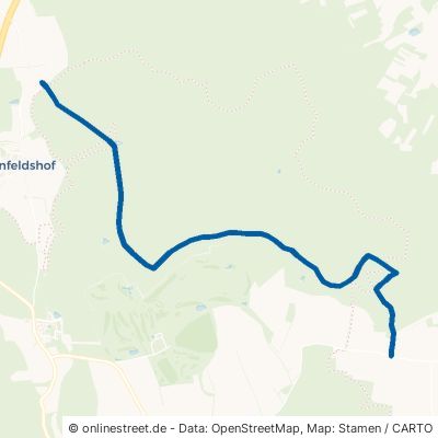 Radweg In Forst Bildhausen Nordost 97702 Münnerstadt Kloster Bildhausen 
