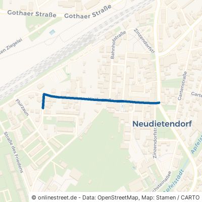 Kirchstraße Nesse-Apfelstädt Neudietendorf 
