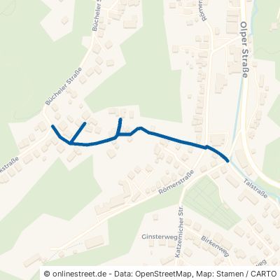 Schmitzlödericher Straße Overath Steinenbrück 
