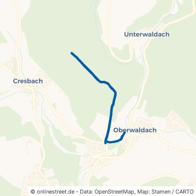 Ebeneweg Waldachtal Oberwaldach 