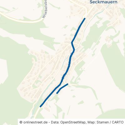 Odenwaldstraße Lützelbach Seckmauern 