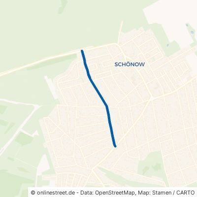 Zepernicker Straße Bernau bei Berlin Schönow 