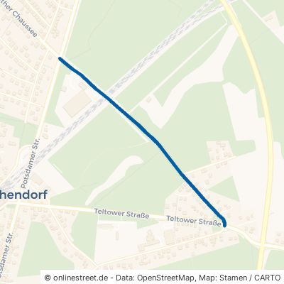 Caputher Weg Michendorf Langerwisch 