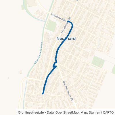 Kirchstraße Karlsdorf-Neuthard Neuthard 