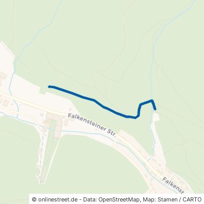 Wanderweg Mark. Grün/Weiß Klingenthal 