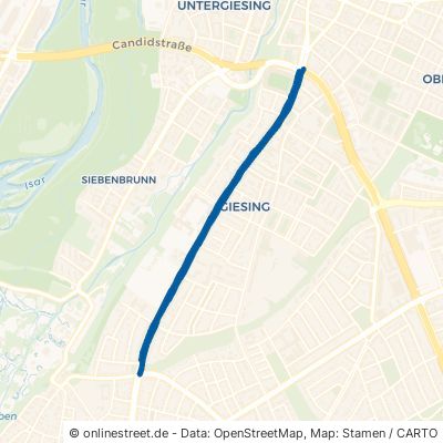Grünwalder Straße 81547 München Untergiesing-Harlaching Untergiesing-Harlaching
