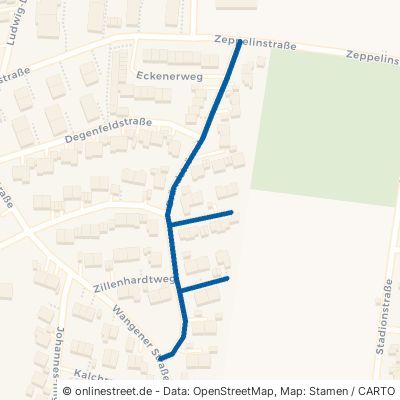 Brändströmstraße Göppingen Stadtgebiet 
