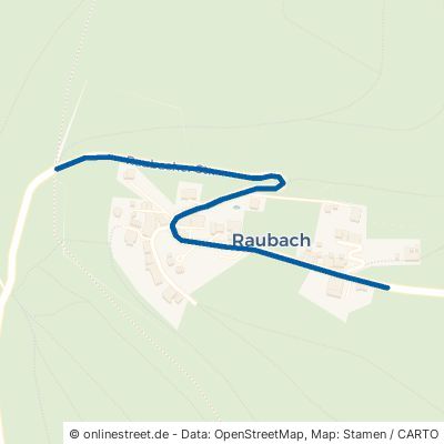Raubacher Straße Oberzent Raubach 