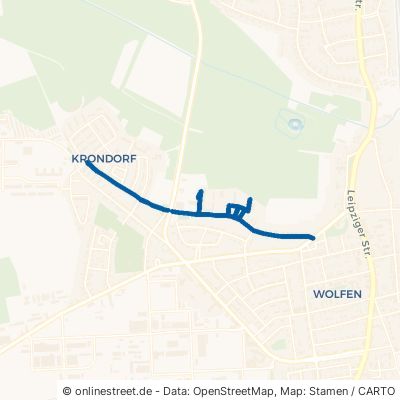 Krondorfer Straße Bitterfeld-Wolfen Wolfen 