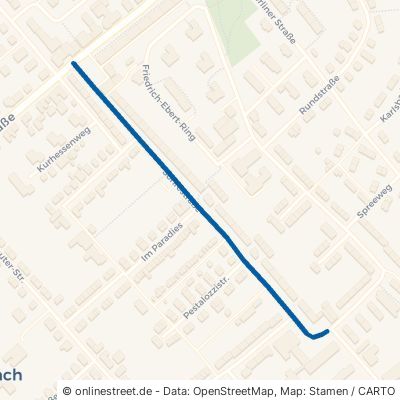 Söhrestraße Lohfelden Ochshausen 