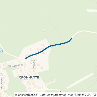 Kronweg Kaisersbach Cronhütte 