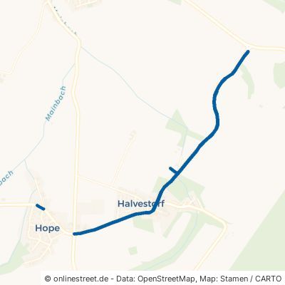 Hoper Straße Hameln Halvestorf 