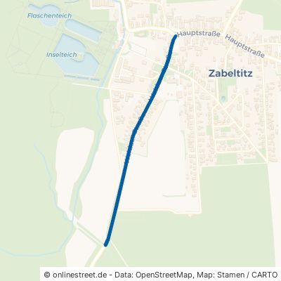 Waldaer Straße Großenhain Zabeltitz 