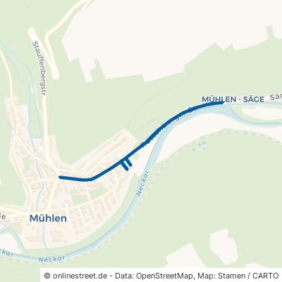 Rottenburger Straße Horb am Neckar Mühlen 