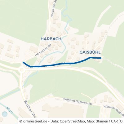 Gaisbühlweg Murrhardt Harbach 