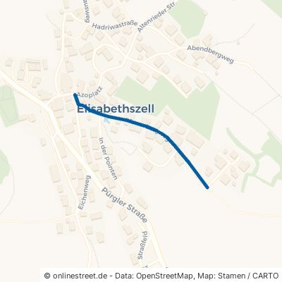 Pfarrerbergweg Haibach Elisabethszell 