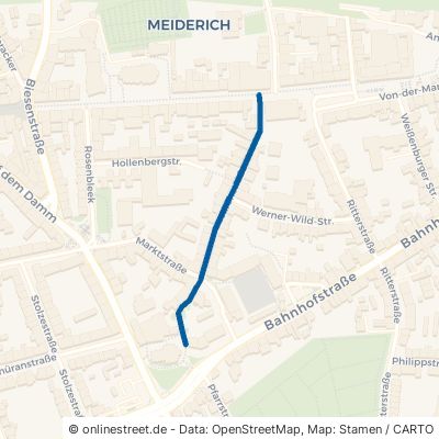 Kirchstraße Duisburg Mittelmeiderich 