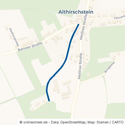 Ziegeleistraße Hirschstein Althirschstein 