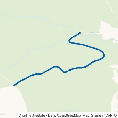 Hahnenbuschweg Michelfeld Kiesberg 
