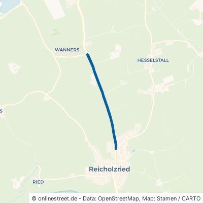 Grönenbacher Straße Dietmannsried Reicholzried 