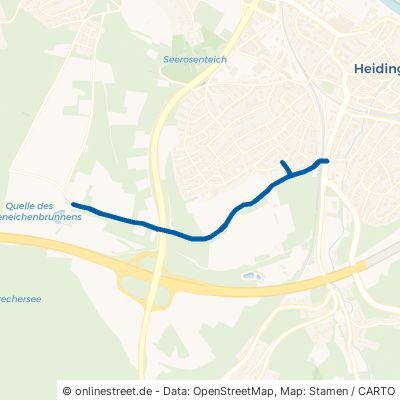Heriedenweg Würzburg Heidingsfeld 
