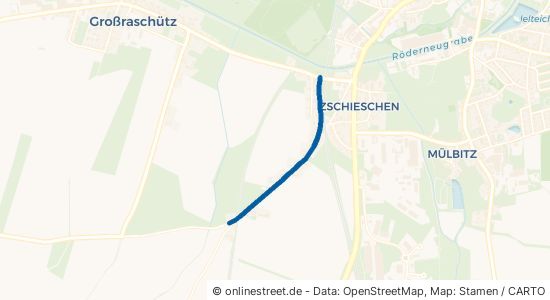 Merschwitzer Straße Großenhain Zschieschen 