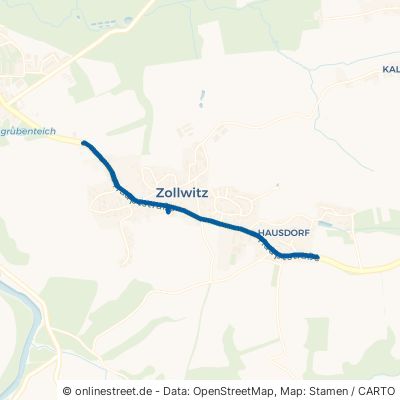 Hauptstraße Zschadraß Zollwitz 