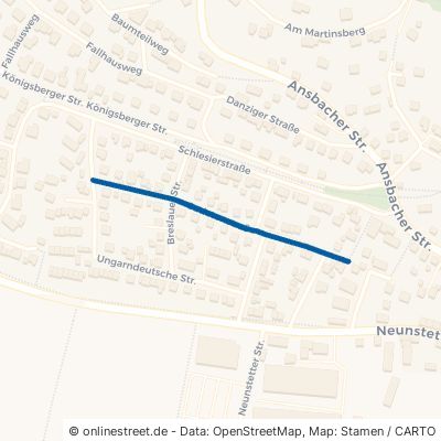 Sudetenstraße Herrieden 