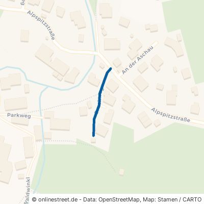 Bruckweg Grainau Untergrainau 