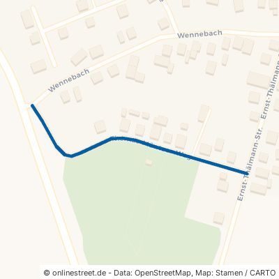 Thomas-Müntzer-Weg Fambach 