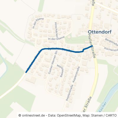 Spöcker Straße Gaildorf Ottendorf 