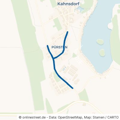 Pürstener Straße Neukieritzsch Kahnsdorf 