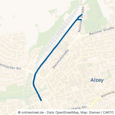 Bahnhofstraße Alzey 