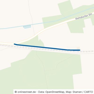 Forstweg Oberasbach Rehdorf 