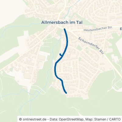 Stiftswaldstraße Allmersbach im Tal Allmersbach 