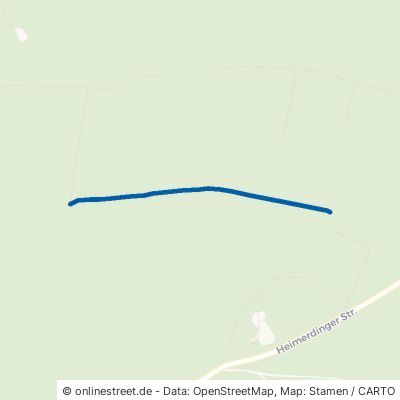Schwarzer Markstein Weg Rutesheim 