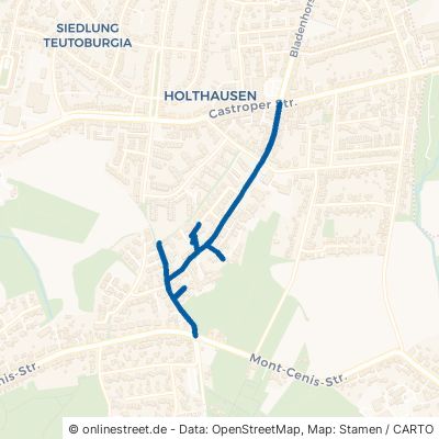 Börsinghauser Straße Herne Holthausen 