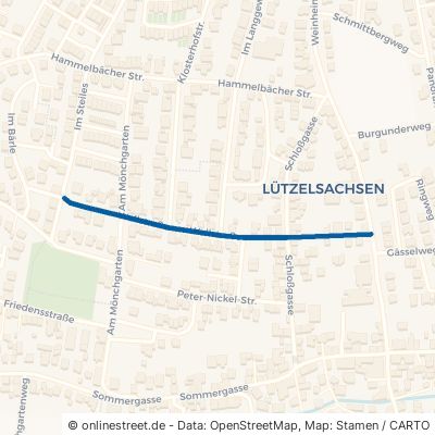 Wallstraße Weinheim Lützelsachsen 