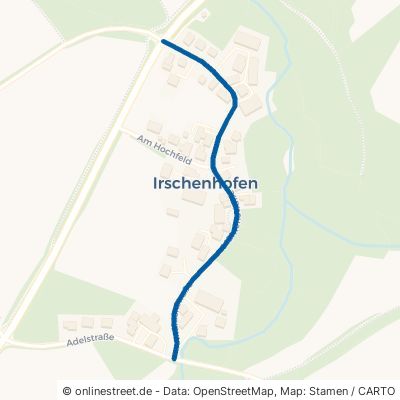 Mühlenstraße Adelzhausen Irschenhofen 