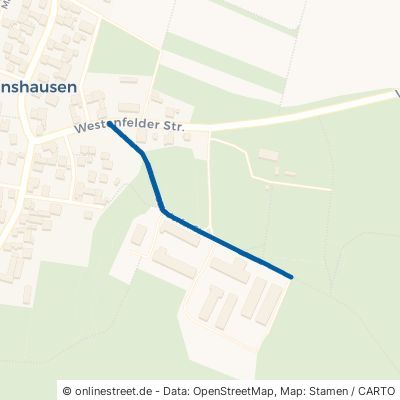 Sülzdorfer Straße Grabfeld Wolfmannshausen 