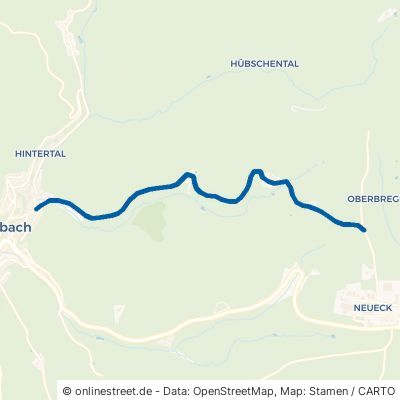 Grundtal Gütenbach Vordertal 