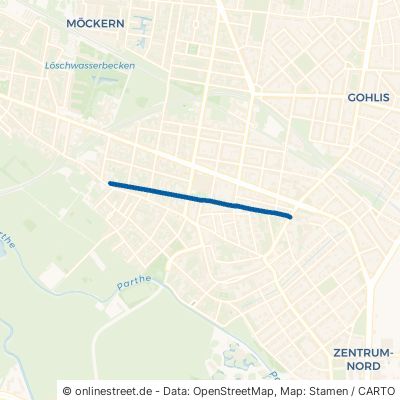 Eisenacher Straße Leipzig Gohlis-Süd 