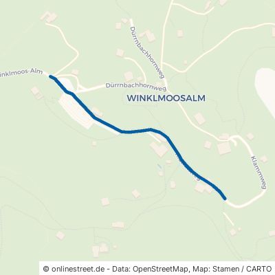 Klammweg Reit im Winkl Winklmoos 