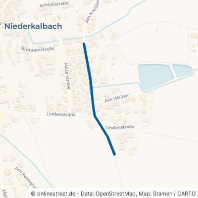 Weiherstraße Kalbach Niederkalbach 